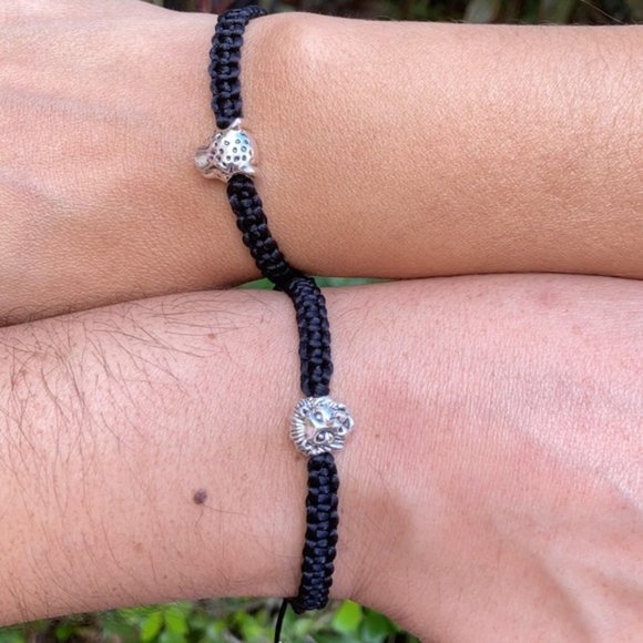 Couples braided Lion & Lioness set - Picture 3 of 13